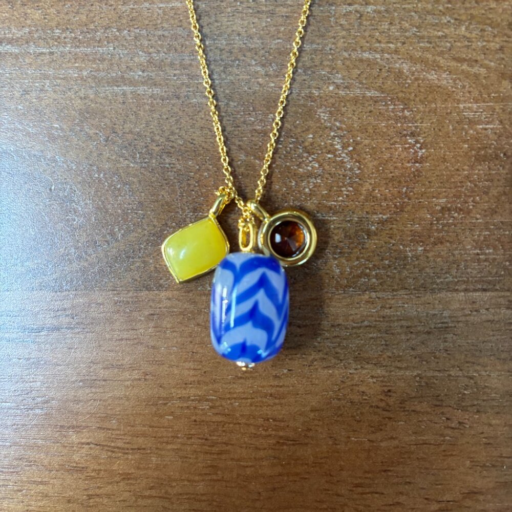 Lizzie Fortunato Rios Triple-Charm Necklace - Picture 3 of 3